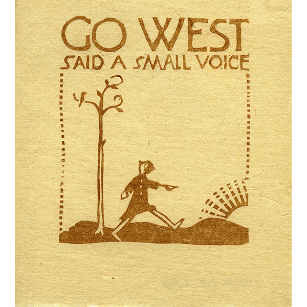 Go West Said a Small Voice: Gustave Baumann and Dreams of New Mexico