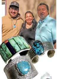 Studio Visit with the Jewelry-making Family of Steve LaRance, Marian Denipah, and Cree LaRance