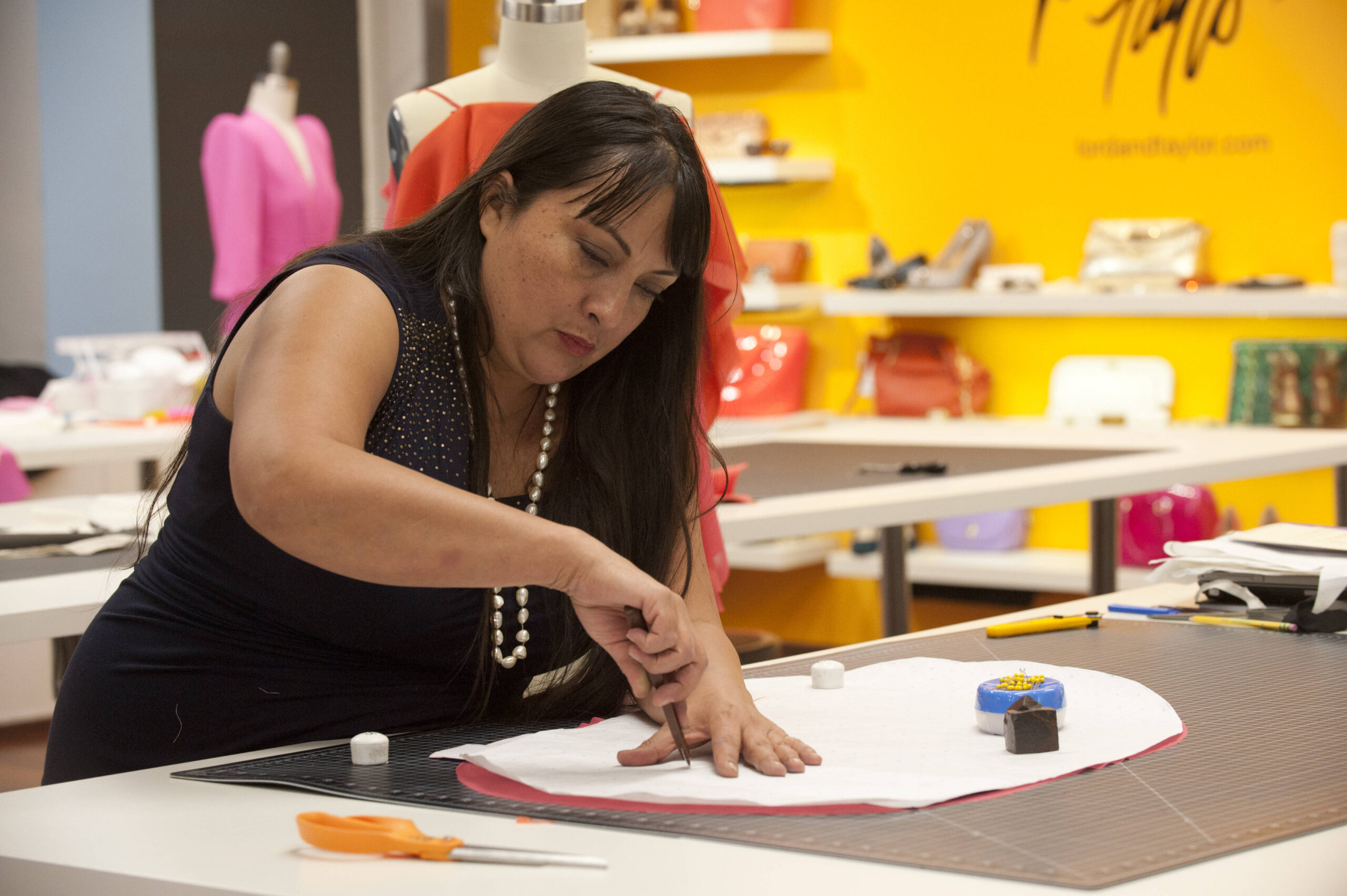 'Painted by Hand: Textiles of Patricia Michaels' Opening Reception